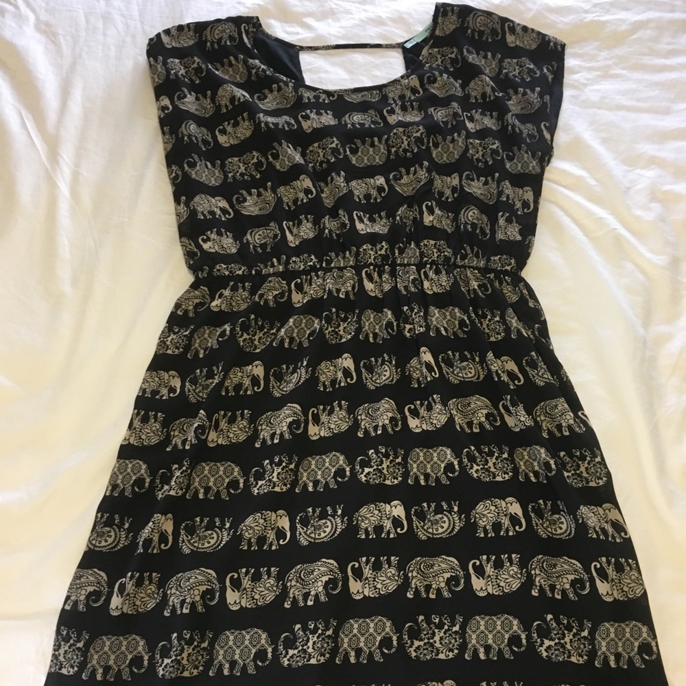 Printed casual dress